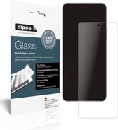 dipos I 2x Pantserfolie mat compatibel met Honor X20 SE Beschermfolie 9H screen-protector (expres kleiner dan het glas omdat het gebogen is)