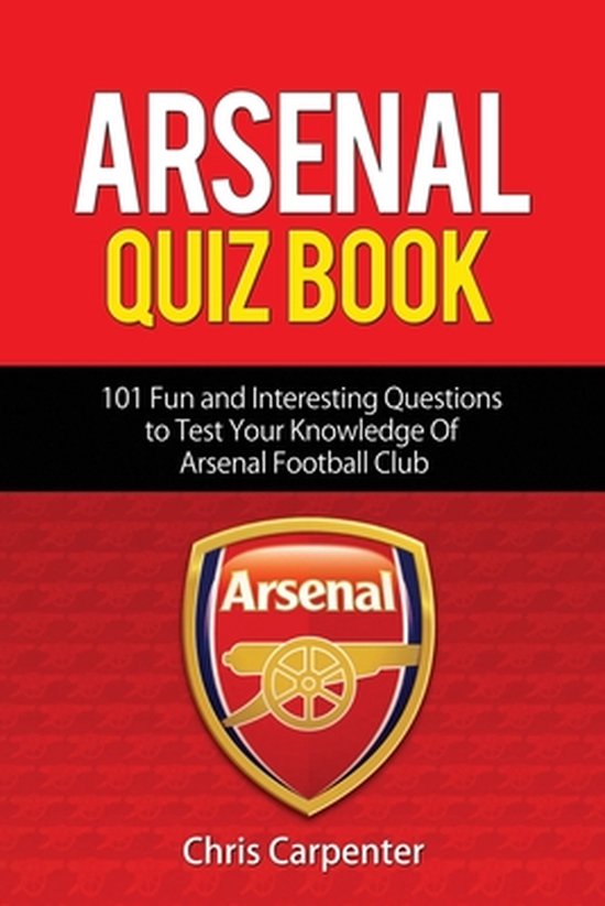 Arsenal Quiz Book - cover