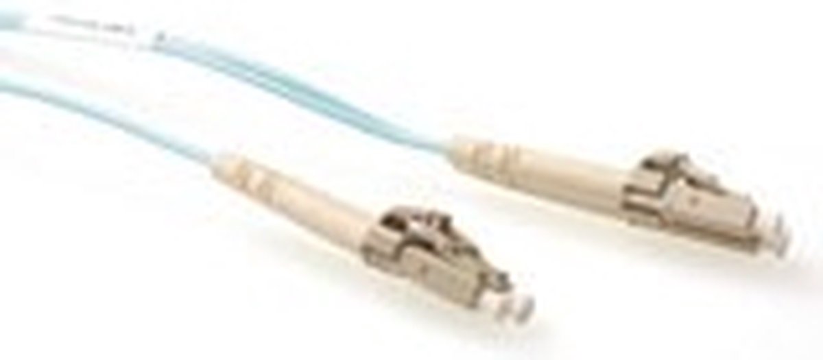 Ewent 10m OM3 50/125 Duplex Glasvezel Patchkabel LC/LC
