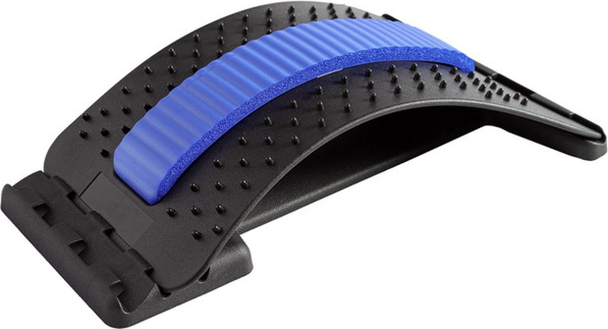 AJ-Sports Rugstretcher - Backstretcher - Posture corrector - Rugmassage - Rugklachten - Spijkermat - Blauw