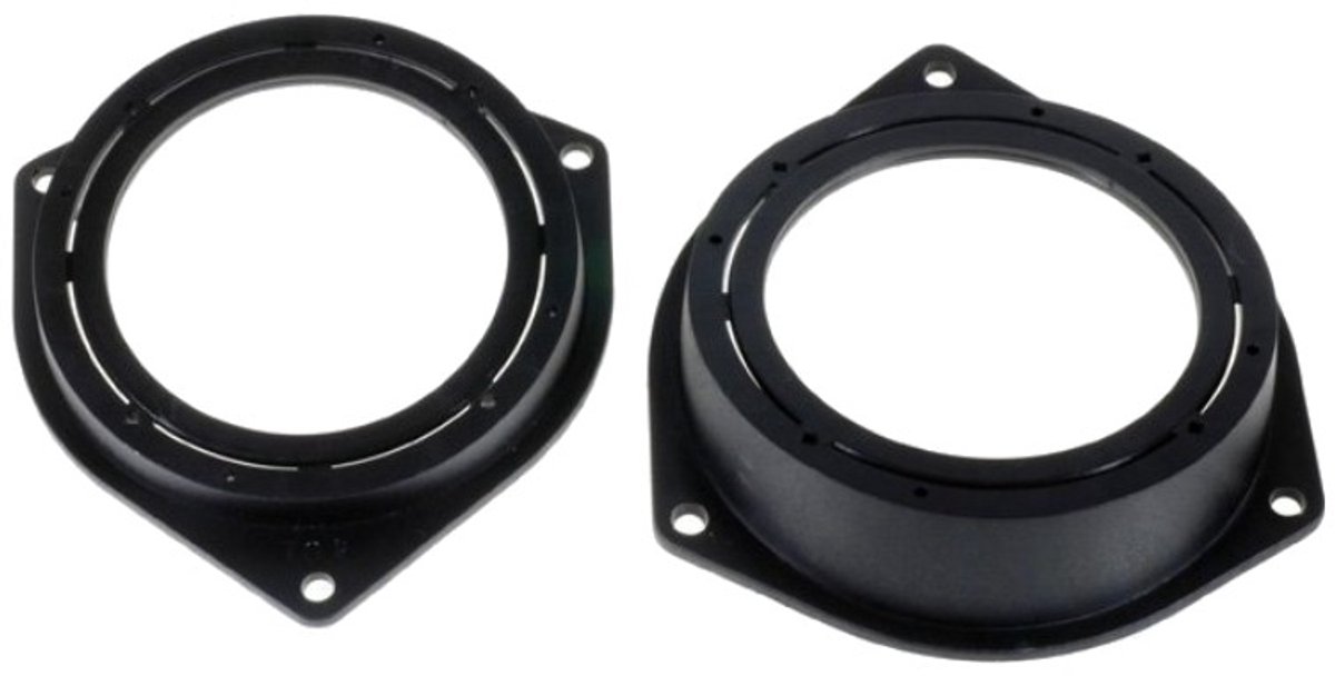 ABS 120mm Luidsprekerhouders - Alfa Romeo Mito, Citroën, Fiat Punto, Diverse Opel modellen