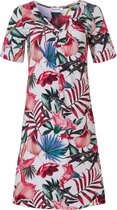 Pastunette Beach - Exotic - Dames Jurk - Wit/Meerkleurig - Maat 3XL