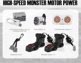 Mould King 13108 - Motor Set voor de- Ford Mustang Hoonigan - 2943 onderdelen