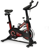 Spinning Fiets | Hometrainer | Fitness apparatuur voor thuis | Cardio | Zwart