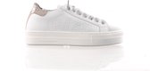 P448 Damessneaker "Thea" - wit/beige  - maat 37