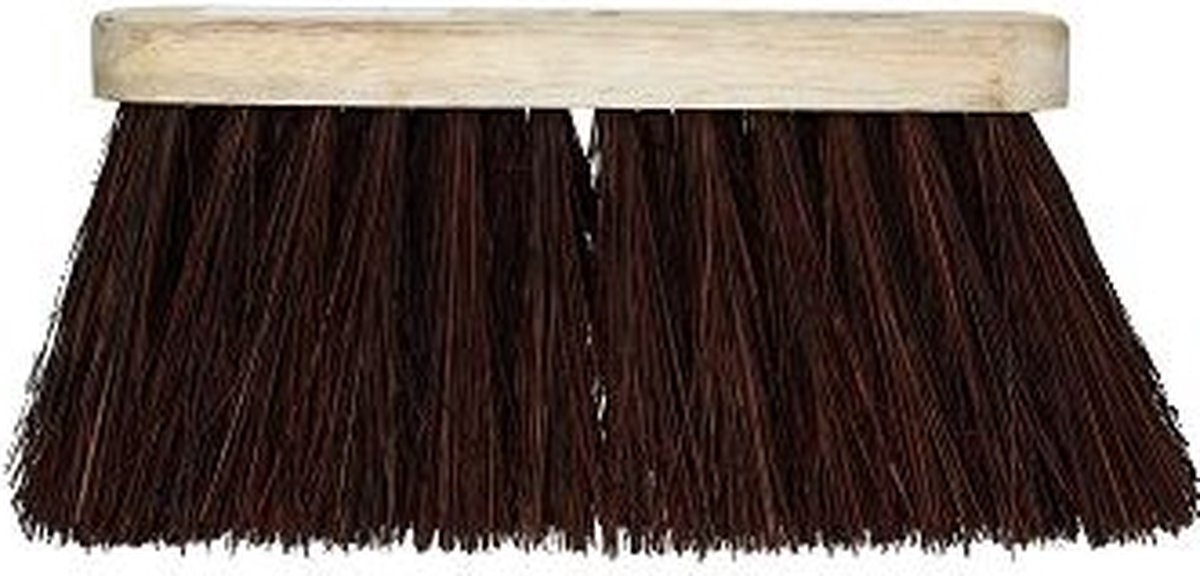 Goedkoopste Synx Tools Bahia Bezem natuurvezel haren Zonder steel - Straatbezem Bahia haren - Bezems Buiten - Schrobborstels - Buitenbezem - schoonmaakartikelen - Zonder Steel