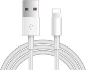 Lightning Kabel geschikt voor Apple iPhone en iPad naar USB Kabel (1 Meter) - Iphone lader - Iphone Kabel - Iphone Oplaadkabel