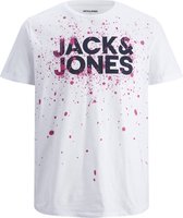 JACK&JONES JUNIOR JJNEW SPLASH TEE SS JNR Jongens T-shirt - Maat 152