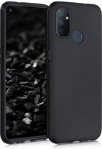 kwmobile telefoonhoesje voor OnePlus Nord N100 - Hoesje voor smartphone - Back cover in mat zwart