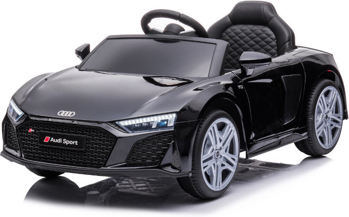 Audi R8 Kinderauto - Accuauto - Elektrische auto "Audi R8" - Licentie - 12V 4.5AH Oplaadbare batterij en 2 motoren 2.4 Ghz + MP3 + EVA