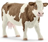 schleich FARM WORLD - Gevlekt vee - koe - Speelfiguur - Kinderspeelgoed voor Jongens en Meisjes - 3 tot 8 jaar - 13801