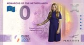0 Euro biljet 2020 - Vorsten van Nederland - Prinses van Oranje Amalia KLEUR