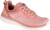 Skechers Bountiful Quick Path 12607-ROS, Vrouwen, Roze, Sportschoenen,Sneakers, maat: 36,5