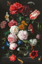 Stilleven met bloemen van Jan Davidsz de Heem airtex 1 stuk 100/152 cm