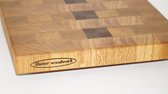Sluiter woodwork - Snijplank - Slavonisch eikenhout - handgemaakt -uniek - kopshout