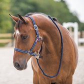 Horze halster Colin - donkerblauw - pony