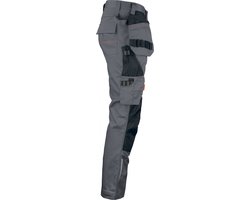 Jobman Practical 2322 Werkbroek Holsterpockets - Mannen - Donkergrijs/Zwart - 50