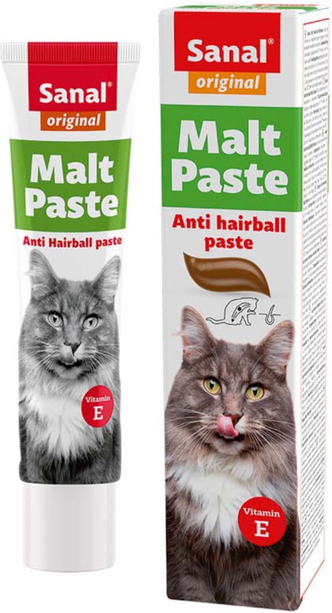 Pâte au malt, anti-boules de poils