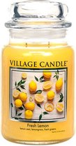 Village Candle Large Jar Fresh Lemon