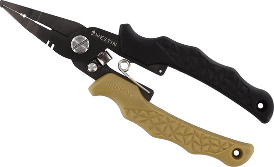 Westin HD Split Ring Pliers - Black/Sand - 16cm - Maat L - Splitringtang - Zwart van Westin — afbeelding 3