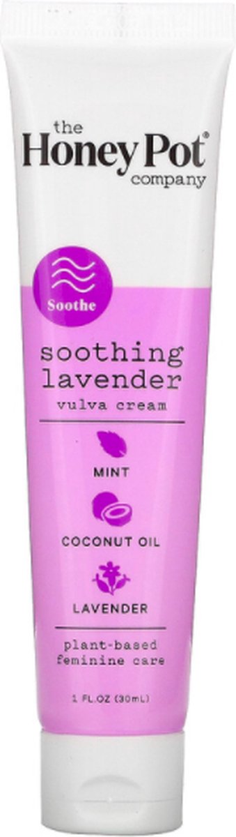 The Honey Pot Company - Soothing Lavender - verkoelend effect - Vulva Cream 30 ml