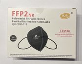 FFP2 Zwart - 40 Stuks -Mondkapje/Mondmasker - per stuk verpakt