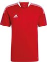 adidas - Tiro 21 Training Jersey - Voetbalshirt - XL - Rood