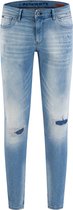 Purewhite - Jone 815 Distressed Heren Skinny Fit   Jeans  - Blauw - Maat 31