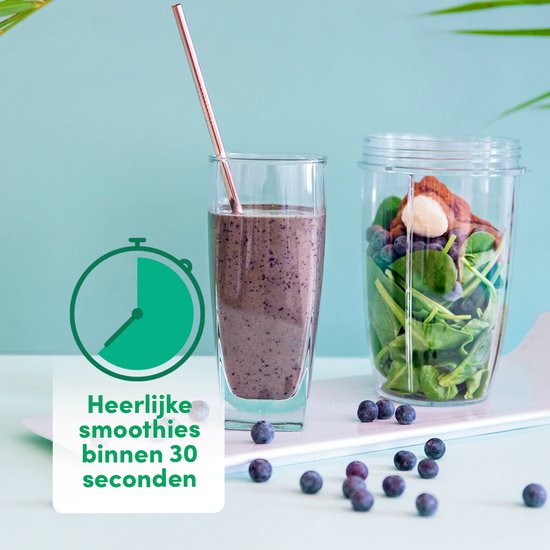 Nutribullet Original Blender - 5-delig - 600 Watt - Zwart van Nutribullet — afbeelding 4