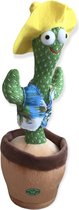 Dansende en Zingende Cactus - Interactieve Plush Knuffel