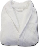 JEMIDI Microvezel badjas Unixex voor vrouwen en mannen ochtendjas Saunajas Reisbadjas Wit Maat 3XL