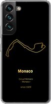 Geschikt voor Samsung Galaxy S22 Plus hoesje - Formule 1 - Monaco - Circuit - Siliconen Telefoonhoesje - Cadeau voor man