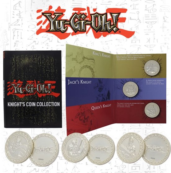 YU-GI-OH – Collectors Item- Knights – Premium – Coins – Collect Box
