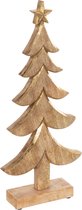 Kerstboom | hout | naturel | 19x6x (h)41 cm