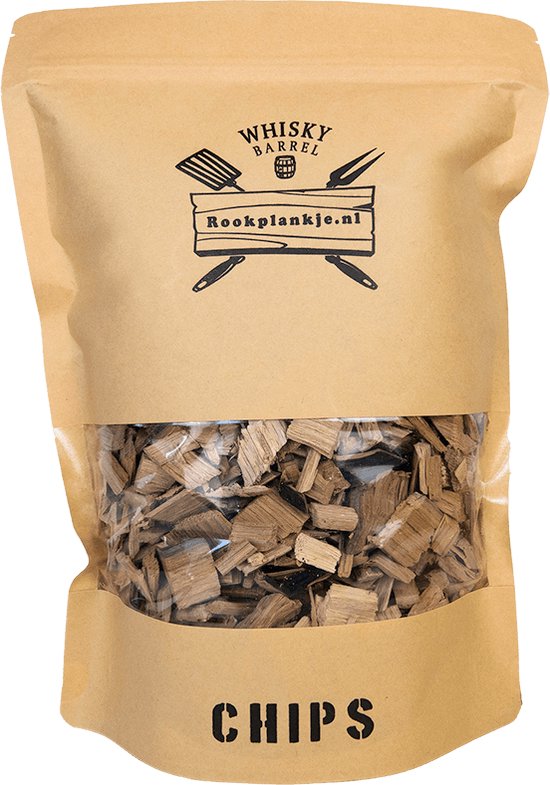 Whisky Barrel Chips 2 L | BBQ | Rookhout van Whisky vaten