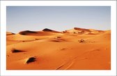 Walljar - Sahara Desert - Muurdecoratie - Poster met lijst