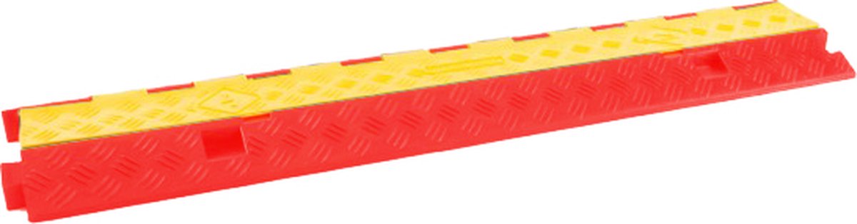 Kabelbruggen | 2 kanalen | Rood-Geel | LxBxH=980x255x45mm