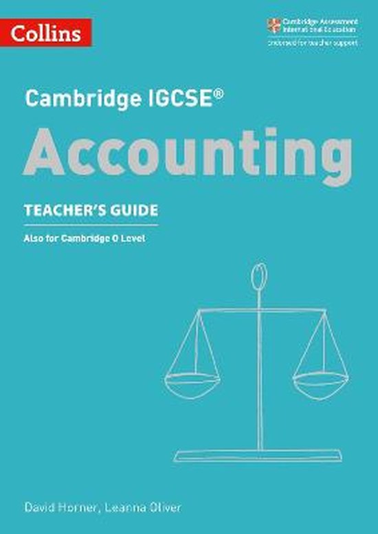 Cambridge IGCSE Accounting Teachers Guide Collins Cambridge IGCSE