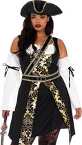 LEG-AVENUE - Costume de pirate de mer pour femme - Grandes tailles - XXXL - Costumes pour Adultes