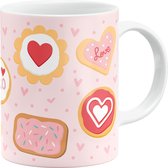 Mok “I Love U xoxo” |Valentijn cadeautje voor haar / hem | Valentijn cadeau| Valentijn cadeautje vrouw | Liefdes cadeau