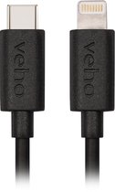 Veho USB-C™ to Lightning Charge and Sync Cable - 20cm