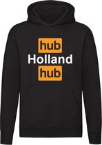 Hub Holland Hub Hoodie | Oranje | Nederland | koningsdag | Nederlands Elftal | Wk | EK | sweater |unisex | capuchon