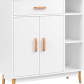 Homesse Dressoir Kast - Scandinavisch - Organizer - Babykast - verzorgingstafel - babycommode - babykastje wit - dressoirkast - kast