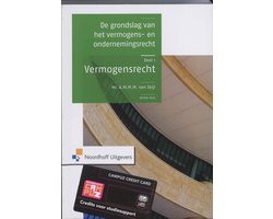 Omslag van Grondslag vermogens- en ondernmeningrecht vermogensrechtt