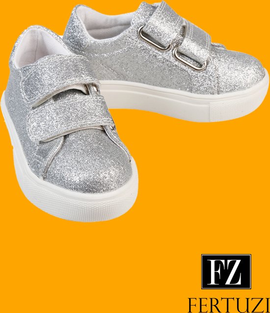 Meisjes Schoenen Kinder Sneakers | Glitters | Glitter Meisjes Schoenen | Maat 28 |... | bol.com