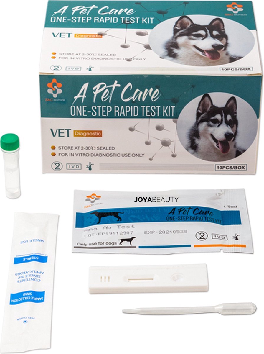 Giardia Ag Rapid Test - Snap Test voor Honden en Katten - Merkloos