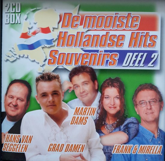 Hollandse Hits-Souvenirs 2 - Dubbel Cd - Grad Damen, Holland Duo, De Rambo's, Dennie Christian, Frank en Mirella