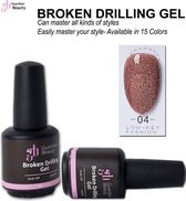 Gellak - Broken Drilling Gel #04 | Nagellak Gel | Glitter Gel | Nail Polish Gel