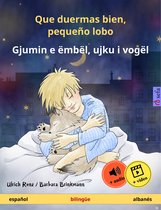 Sefa libros ilustrados en dos idiomas - Que duermas bien, pequeño lobo – Gjumin e ëmbël, ujku i vogël (español – albanés)