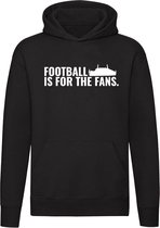 Football is for the Fans Hoodie | Eindhoven | 040 | sweater | trui | unisex | capuchon